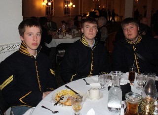 Company K dines together